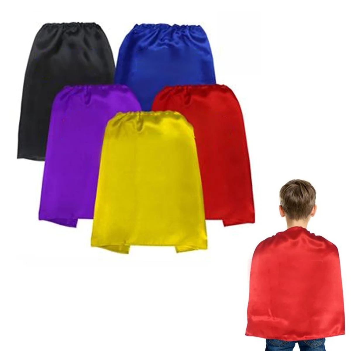 Children's Satin Superhero Cape 1