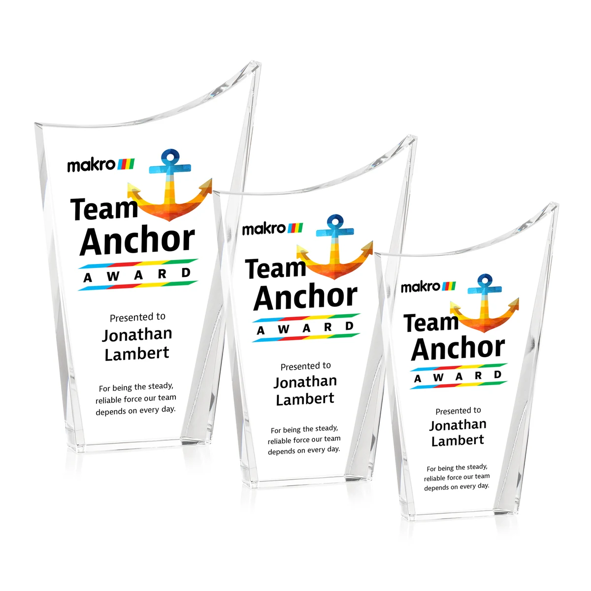 Burnett VividPrint™ Award - Clear 1