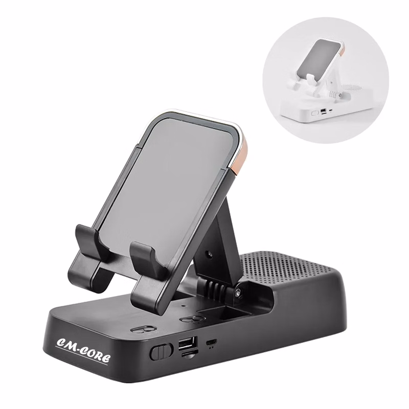Cell Phone Stand With Bluetooth Speaker