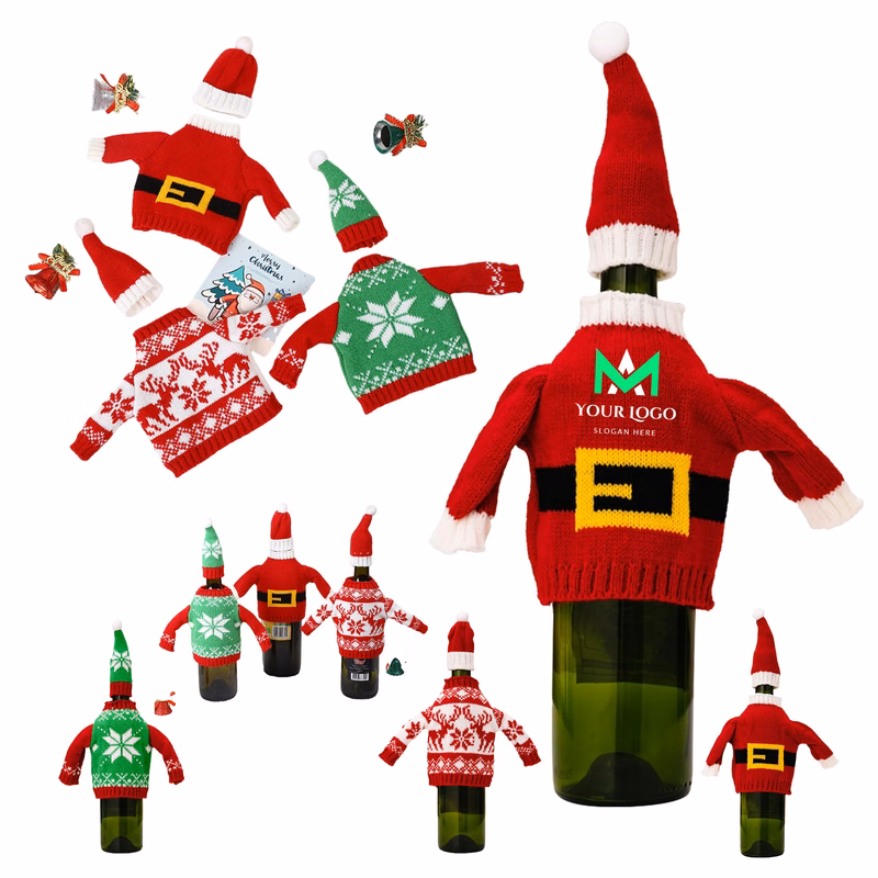 Party Wine Bottle Sweater Cover