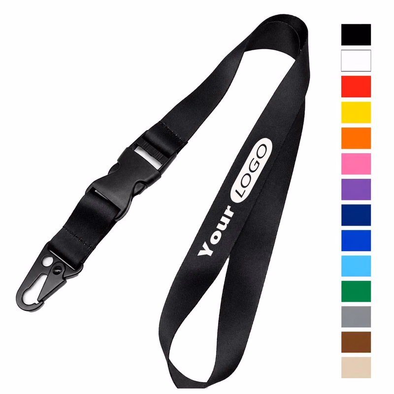 3/4" Heat Transfer Polyester Lanyard