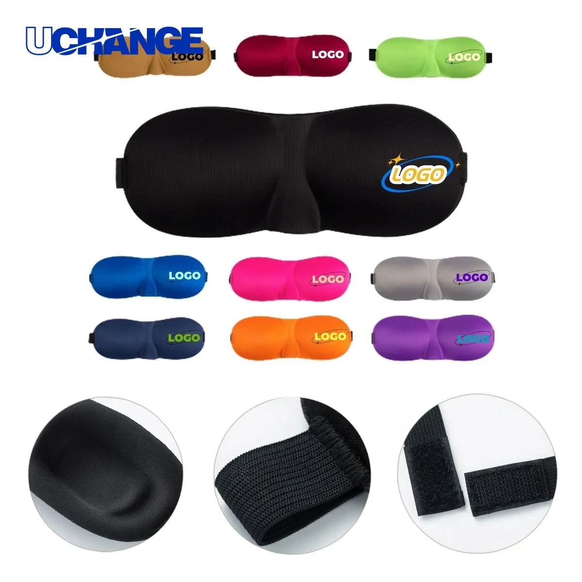 3D Sleep Eye Mask for School Office Travel 1