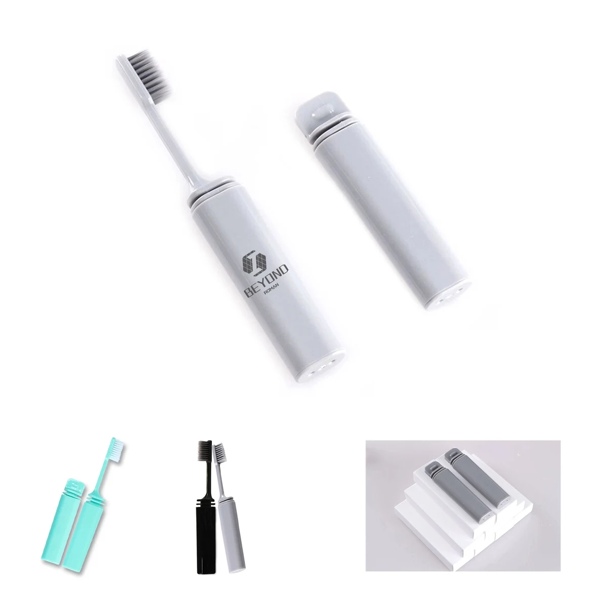 Premium Folding Travel Toothbrush 1