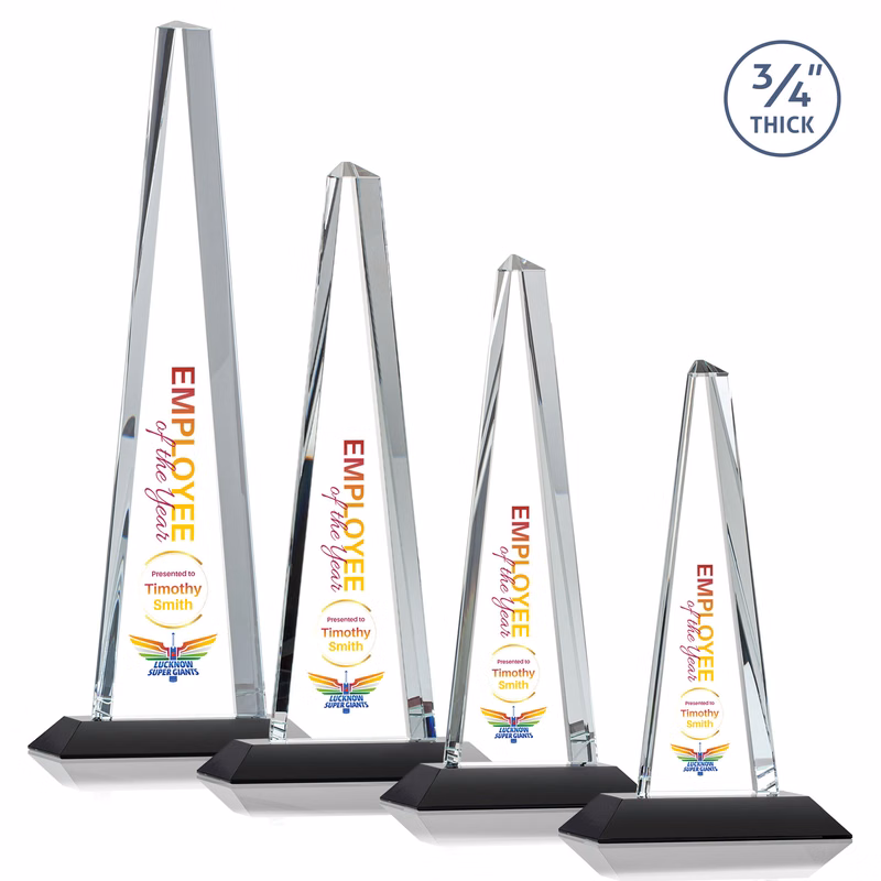 Majestic Tower VividPrint™ Award - Black