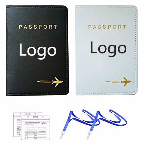 Summer Sun 2 Pack Passport and Vaccine Card Holder