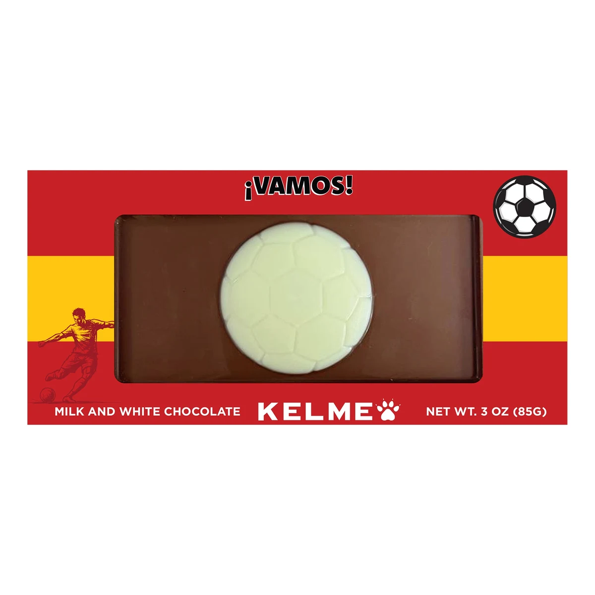 Soccer Two Tone Chocolate Bar 1