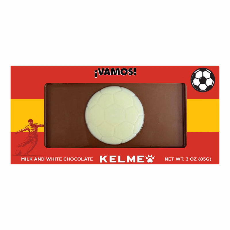 Soccer Two Tone Chocolate Bar