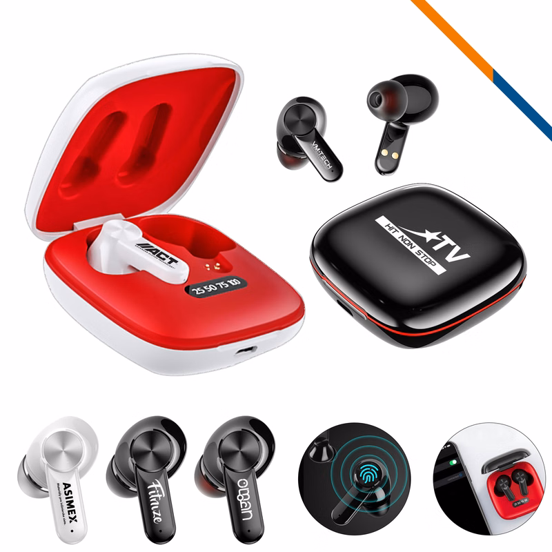 Curly TWS Bluetooth Earbuds
