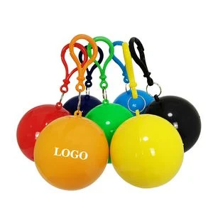 Ball Key Chain Raincoat 1