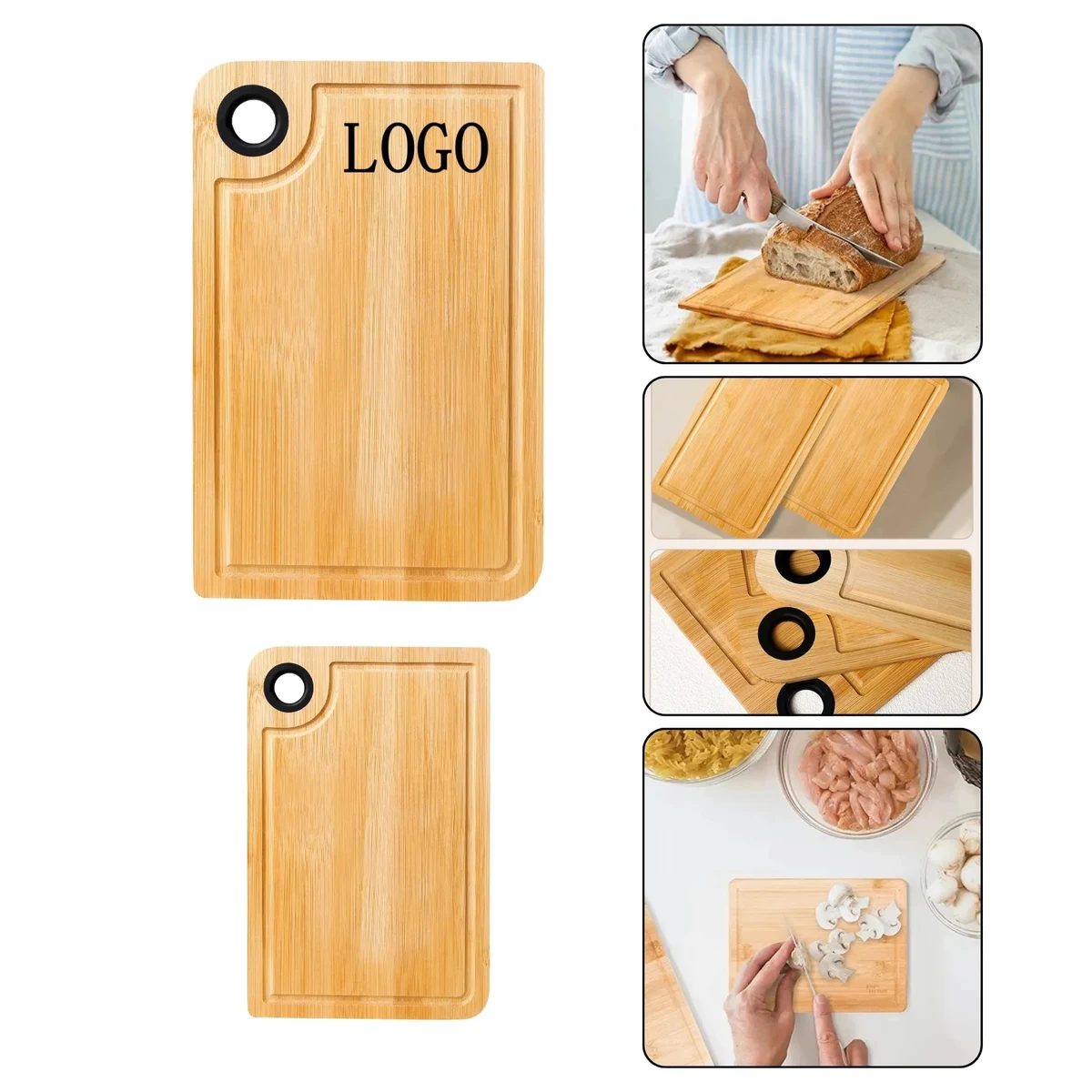 Bamboo Kitchen Cutting Board 1