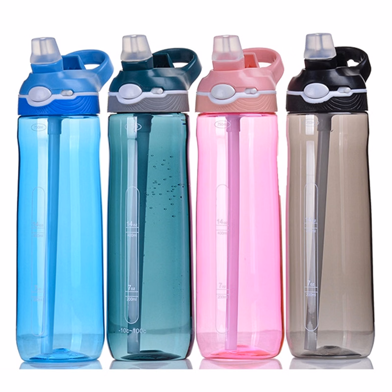 Water Bottle with Straw 27 oz