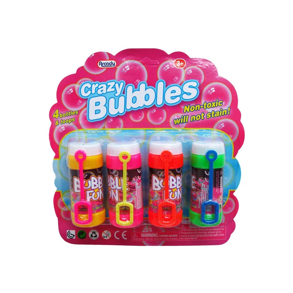 Bubble Bottles & Wand Set 4-Pack 1