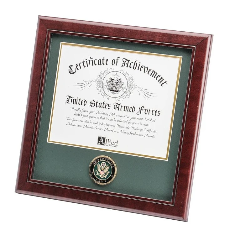 U.S. Army Medallion 8-Inch by 10-Inch Certificate Frame 1