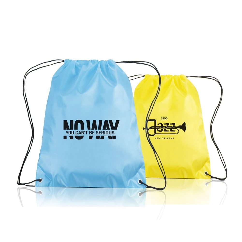 Classic Polyester Drawstring Backpacks (14" X 16.5") 1