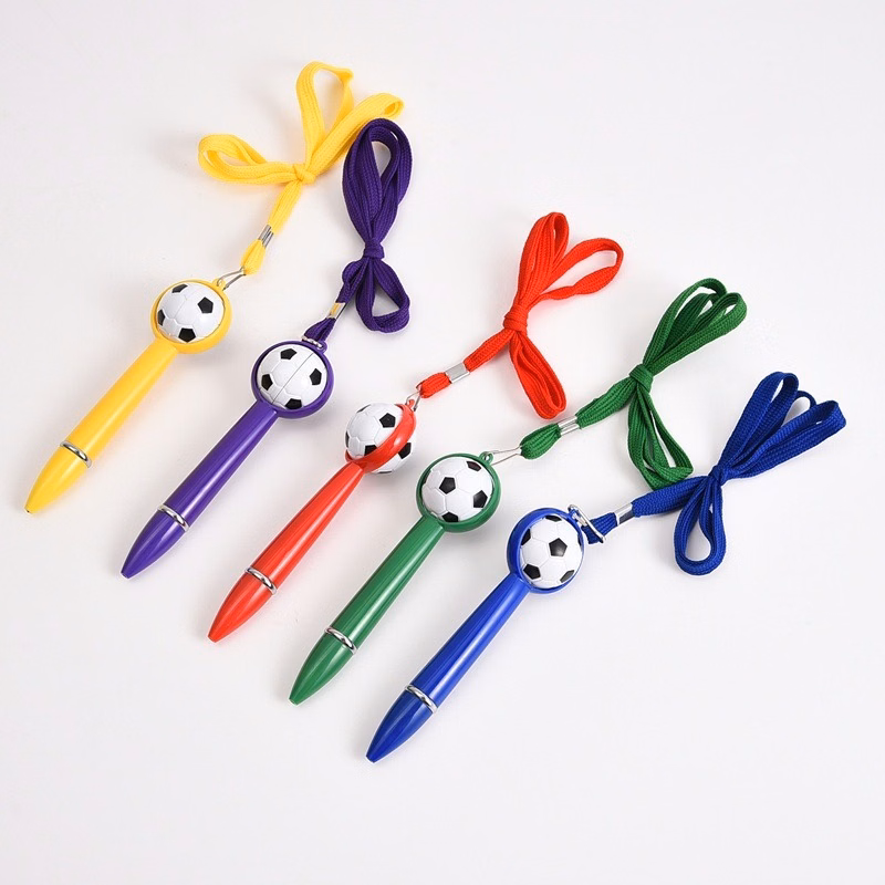 Creative Lanyard Soccer Ballpoint Pen
