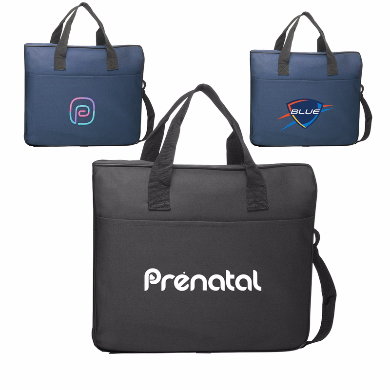Laptop Bag - Polyester laptop bags w/ Shoulder strap & Zip
