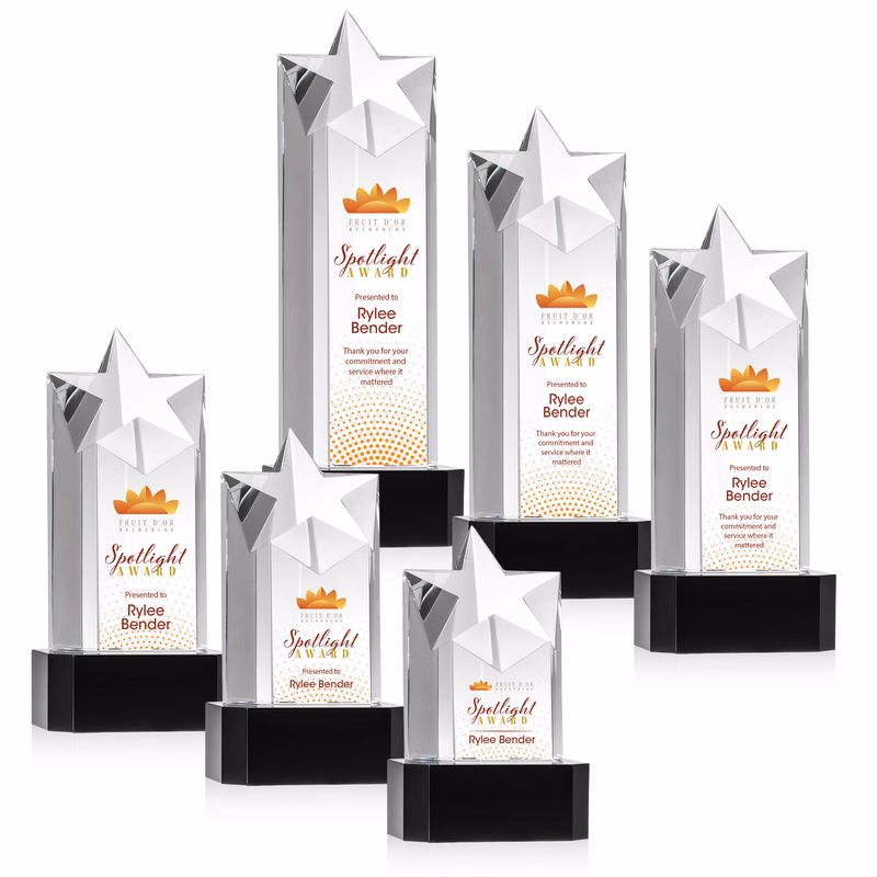 Berkeley VividPrint™ Award on Padova Base - Black
