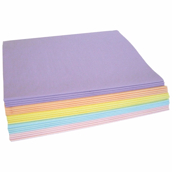 Solid Assortment Tissue - Spring Pack
