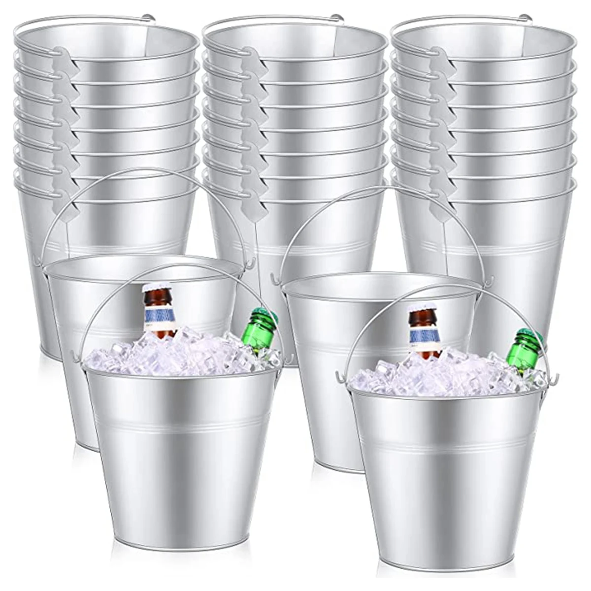 Metal Party Beverage Bucket 1