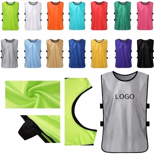 Colorful Mesh Training Vest with Adult and Children Sizes