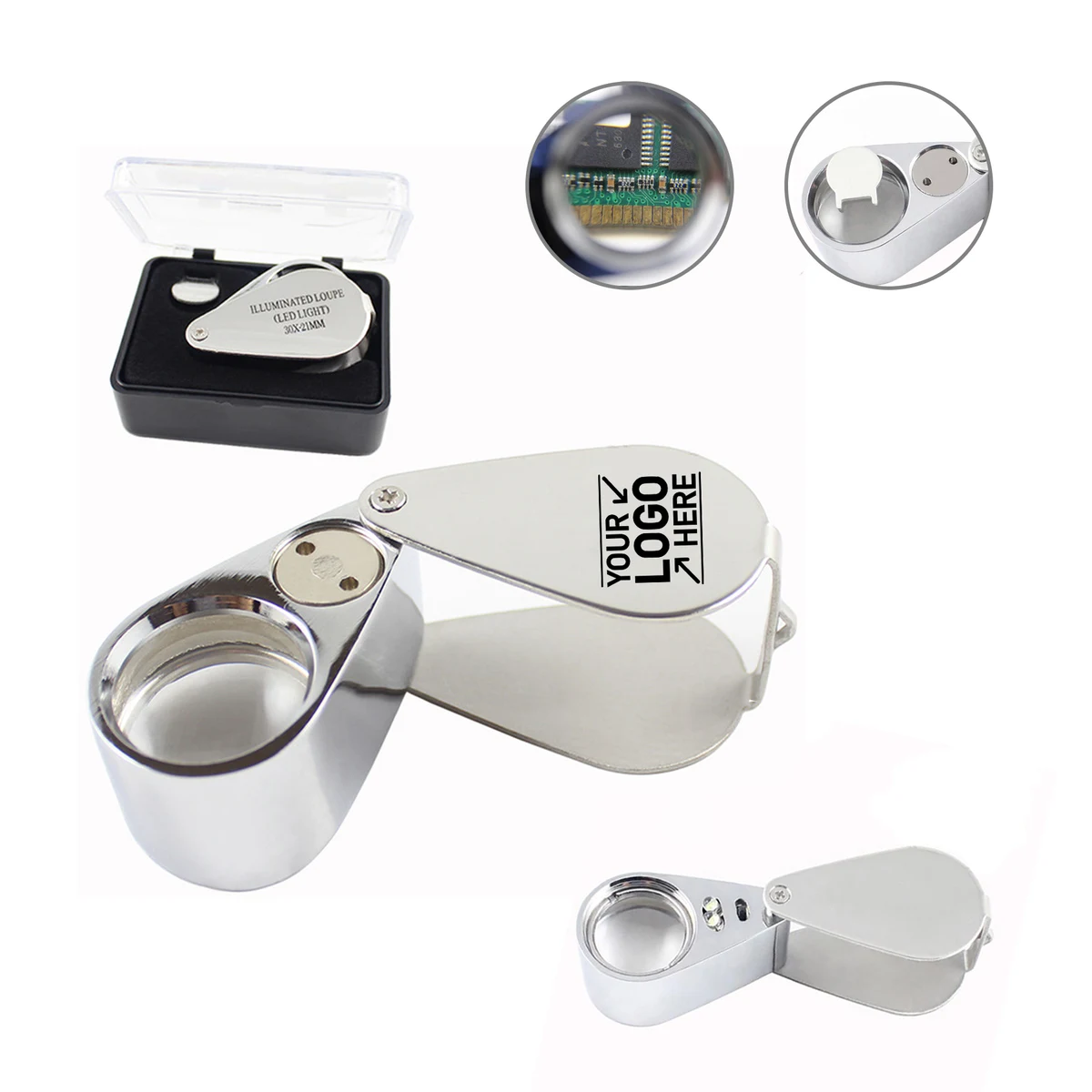 30X Full Metal Jewelry Loop Magnifier 1