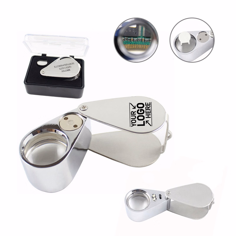 30X Full Metal Jewelry Loop Magnifier