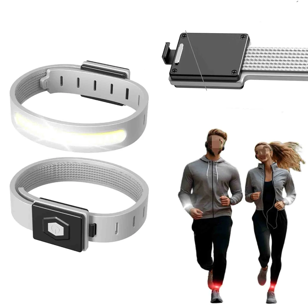 COB Running Armband Sport USB Rechargeable 1