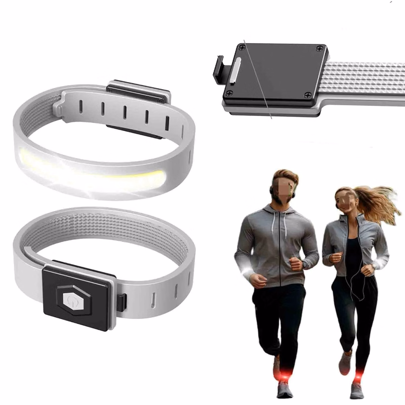 COB Running Armband Sport USB Rechargeable