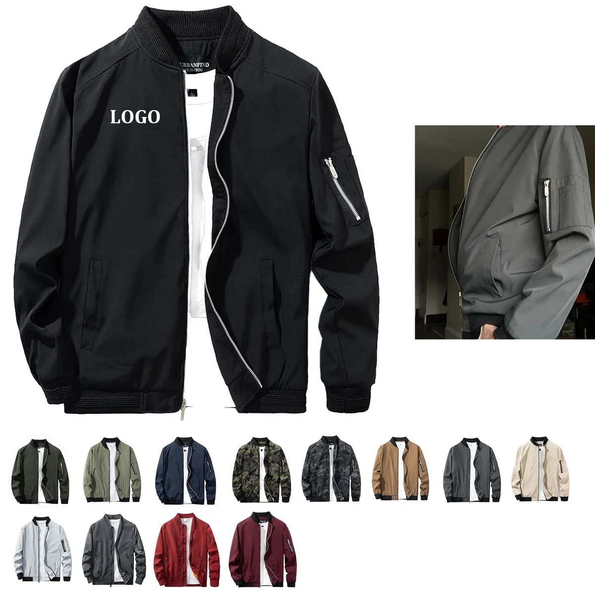 Casual Bomber Jacket 1