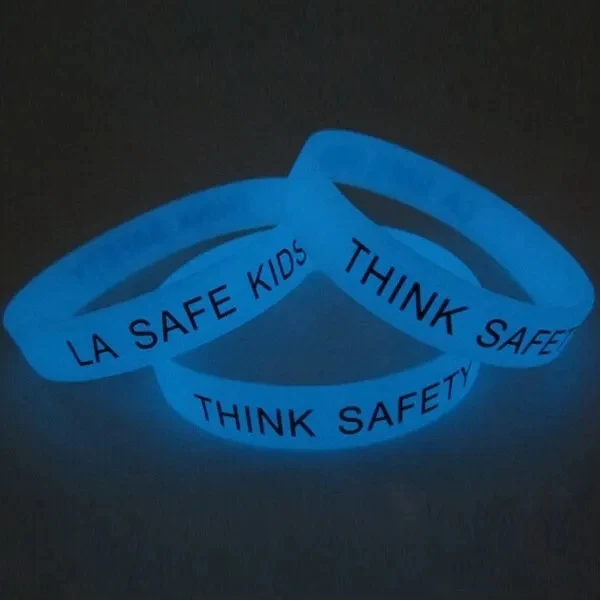 Glowing Silicone Bracelet 1