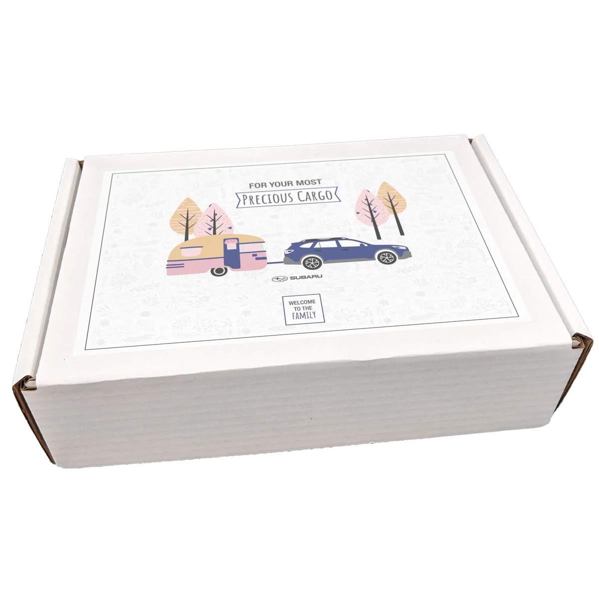 9 3/4" x 6 3/4" x 2 3/4" - B-Flute Outside Tuck Box 1