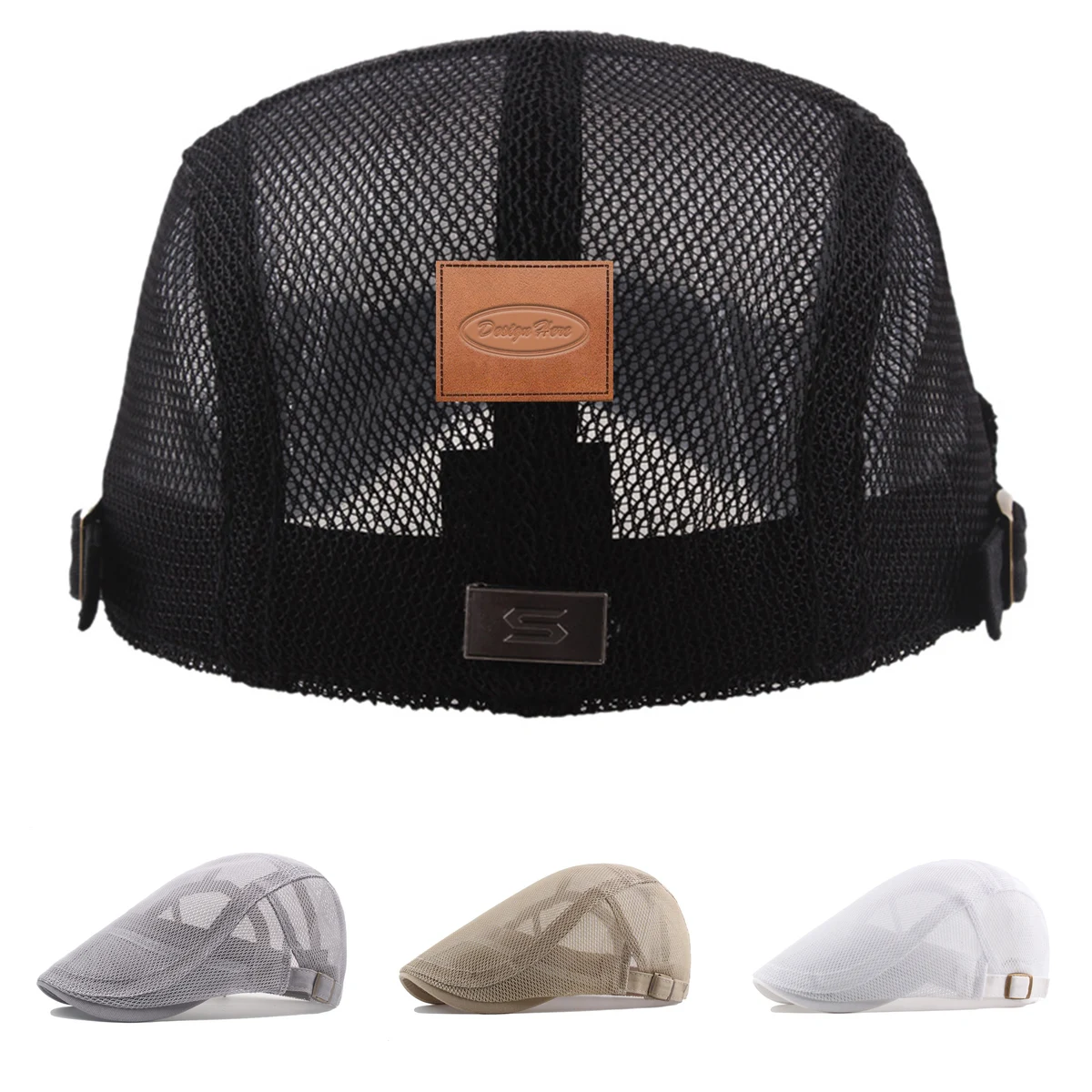 Breathable Mesh Hat with 21.65" Adjustable Fit 1