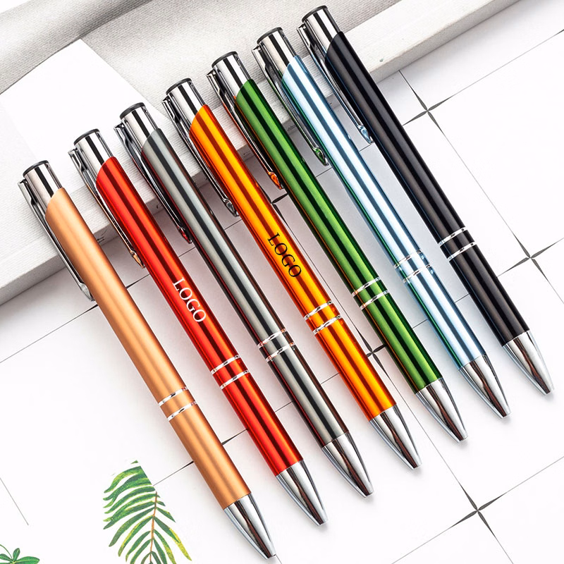 Metallic Click Ball Pen