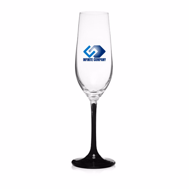 8 oz. Crystal Champagne Glass (Full Color Imprint)