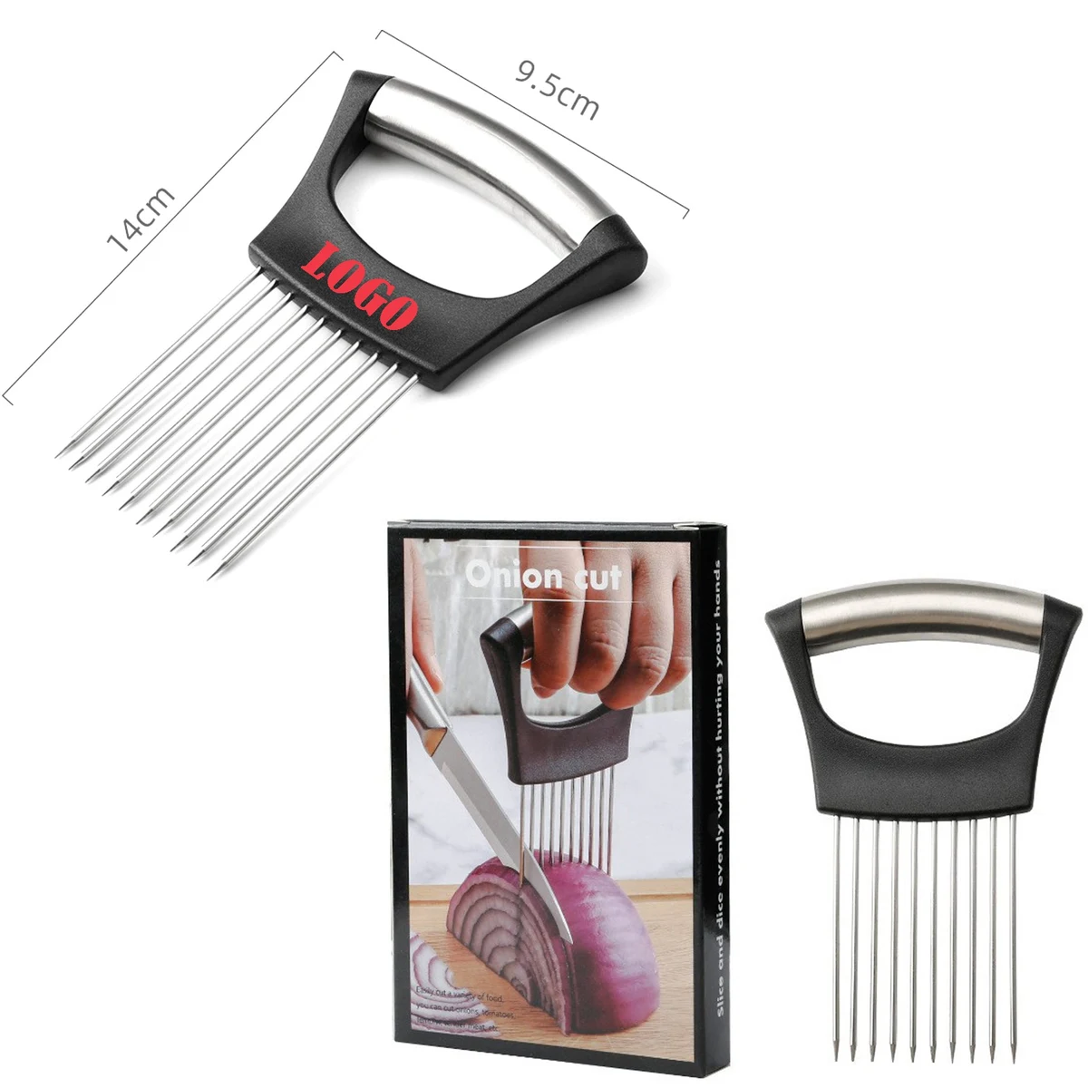304 Stainless Steel Onion Needle Holder 1