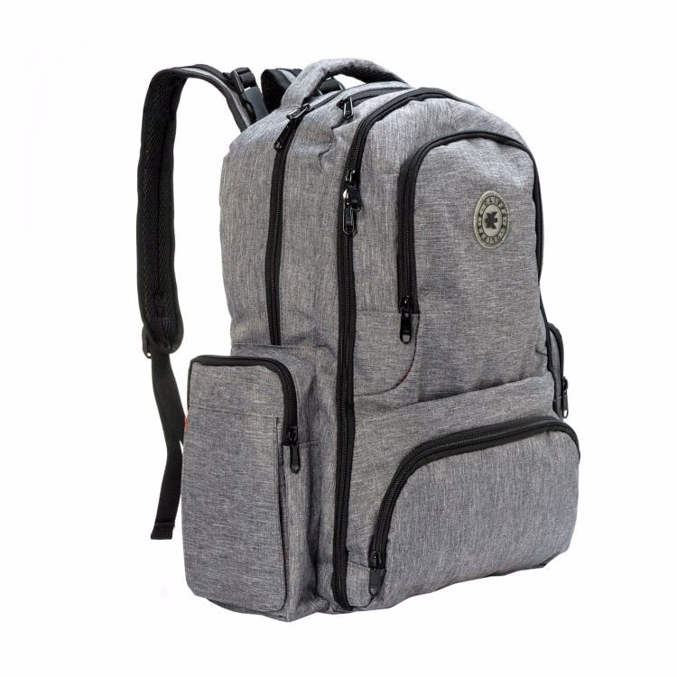 Baby Diaper Changing Backpacks - Gray Multi-Functions