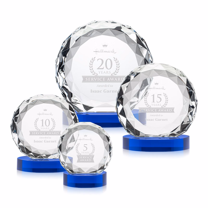Seville Award on Alberton Base - Blue