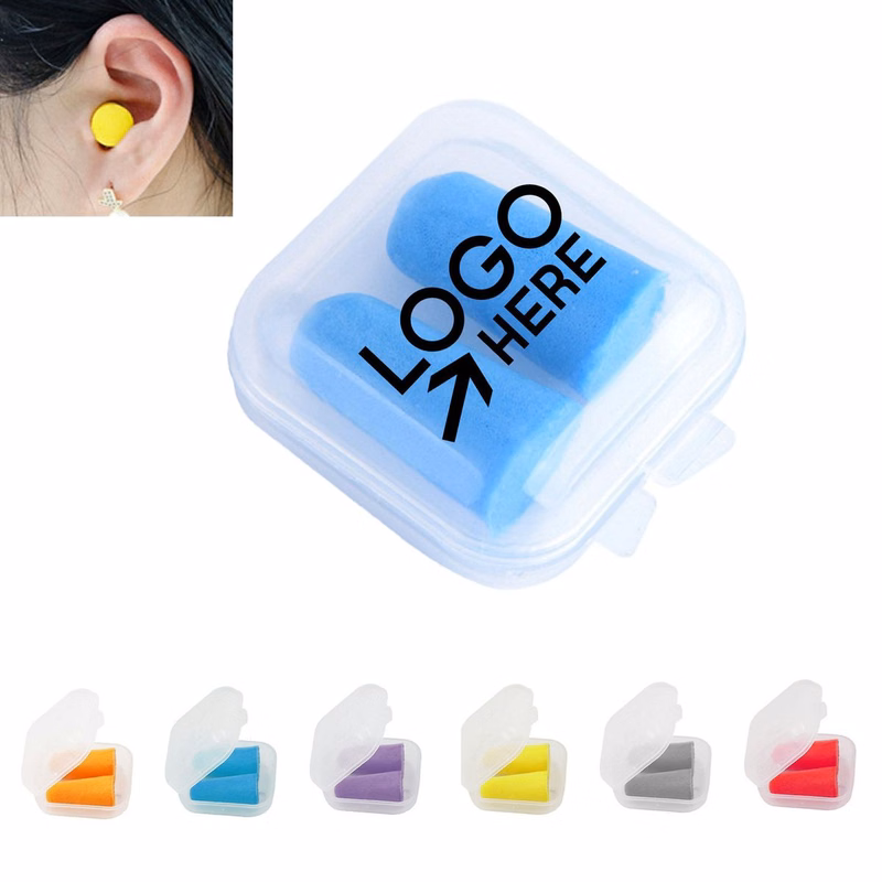 PU Foam Earplugs With Case