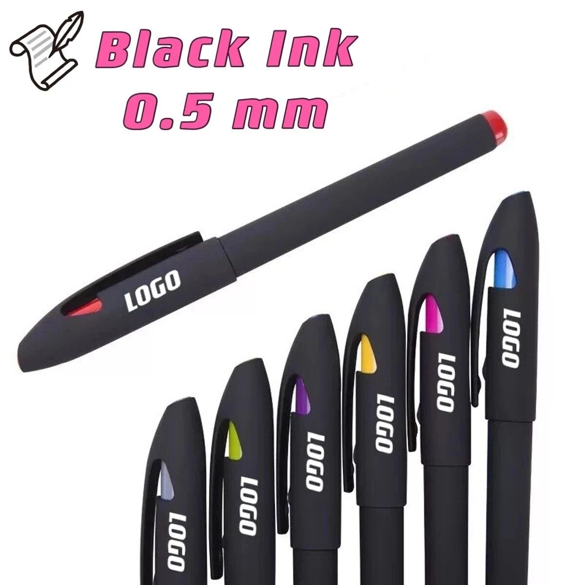0.5mm Rubber Gel Pen 1
