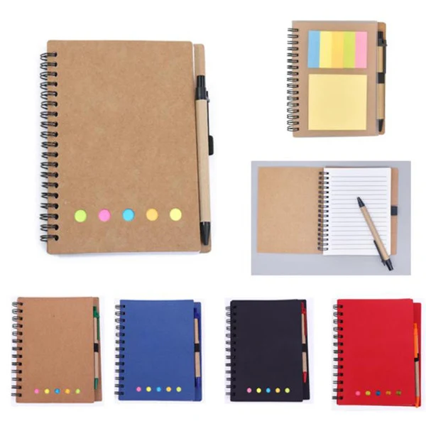 Mini Notebook W/ Pens & Sticky Notes 1