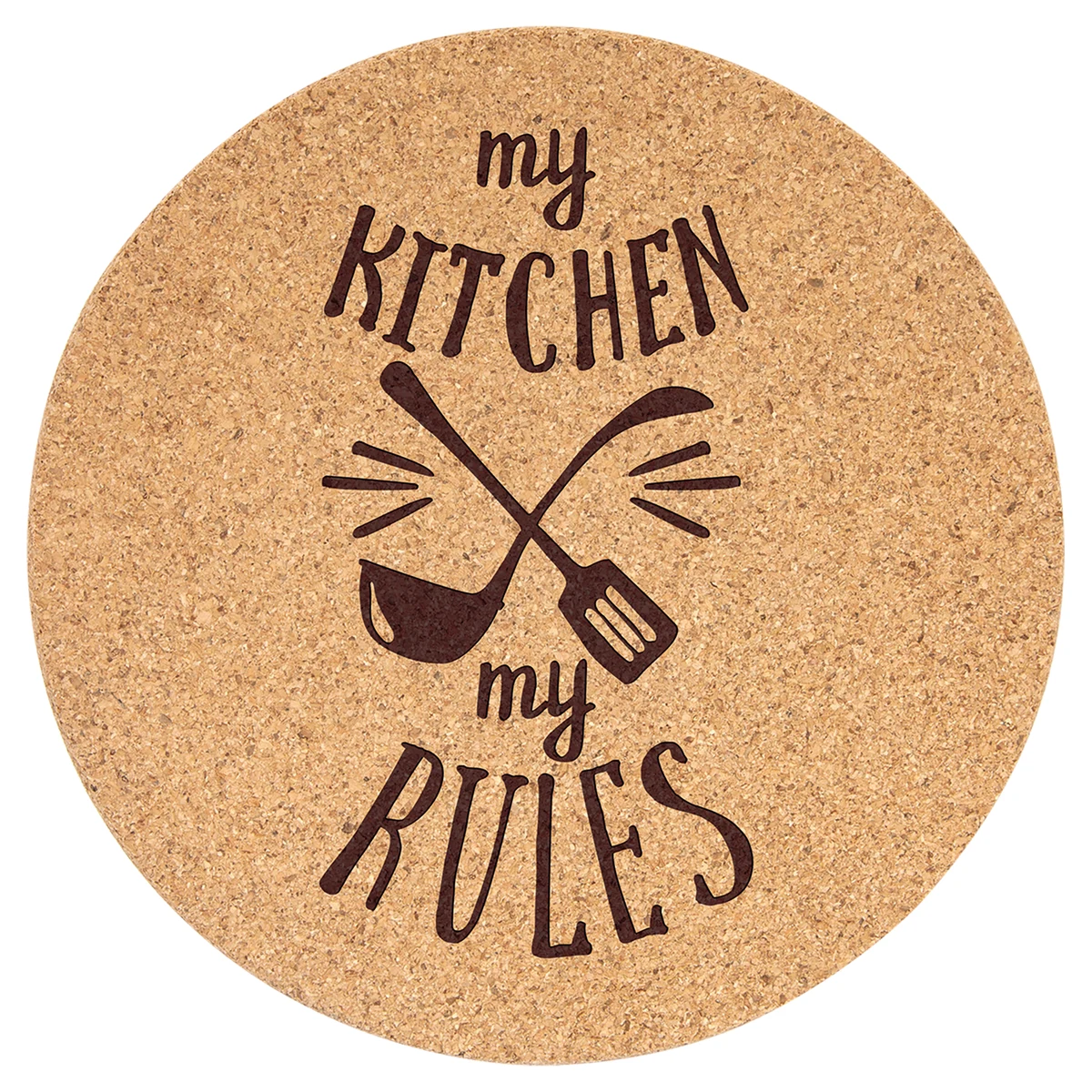 7 1/2" Cork Round Trivet 1