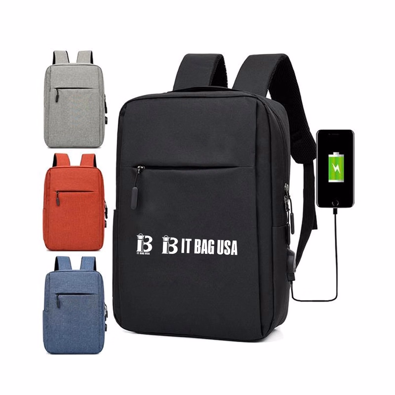 Computer Backpack With Charger Port