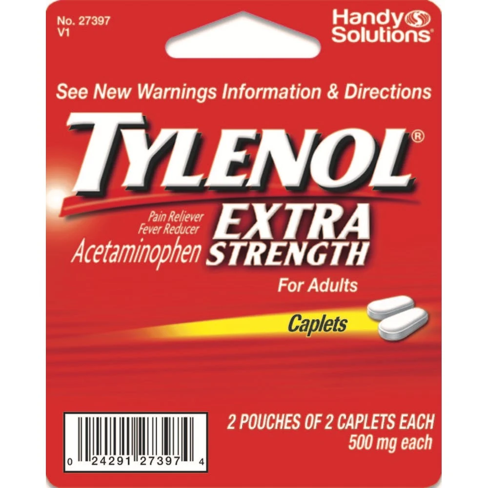 Tylenol Extra Strength - 4 Pack 500 mg 1