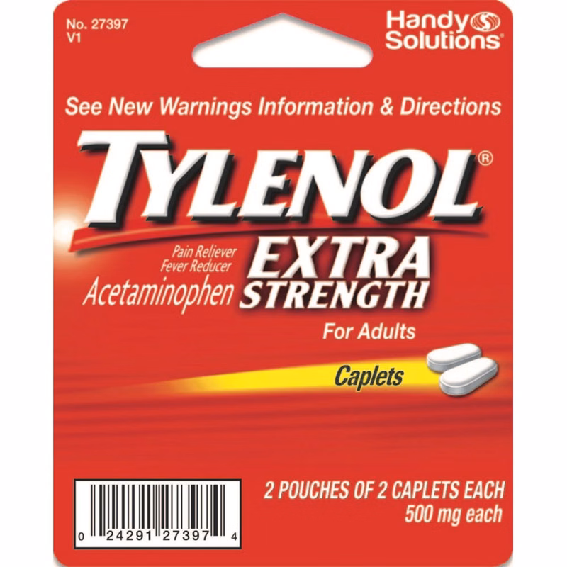 Tylenol Extra Strength - 4 Pack 500 mg