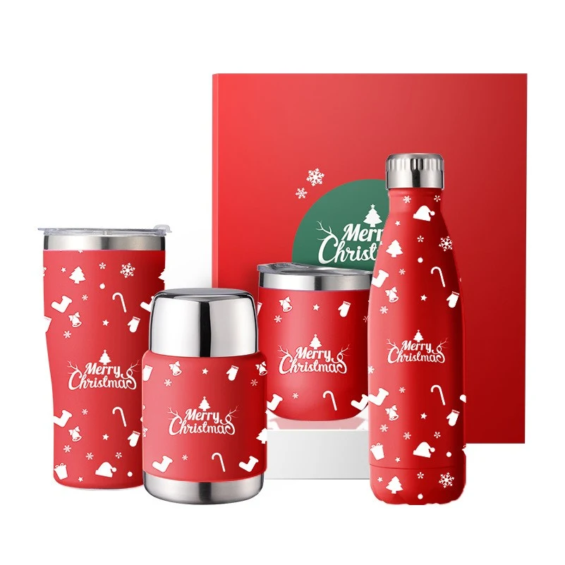Christmas Gift Vacuum Cup Set 1