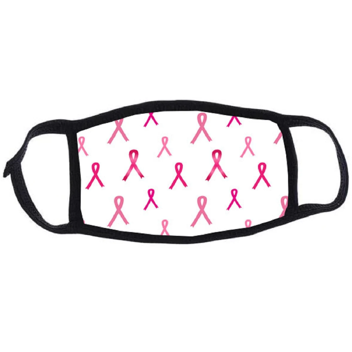 Breast Cancer Awareness Full Color Cotton Face Masks 1