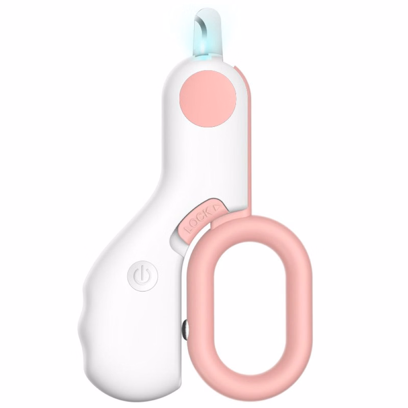 Versatile Portable Safety LED Light Pet Nail Clippers
