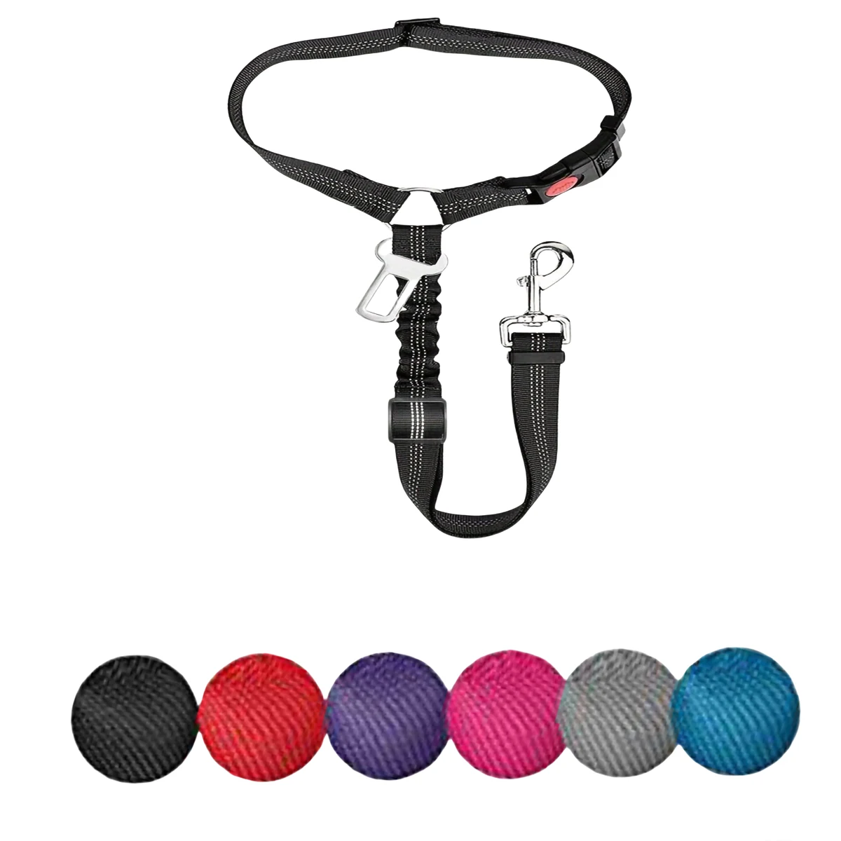 Adjustable Dog Car Seatbelts For Dogs Cats Pets 1