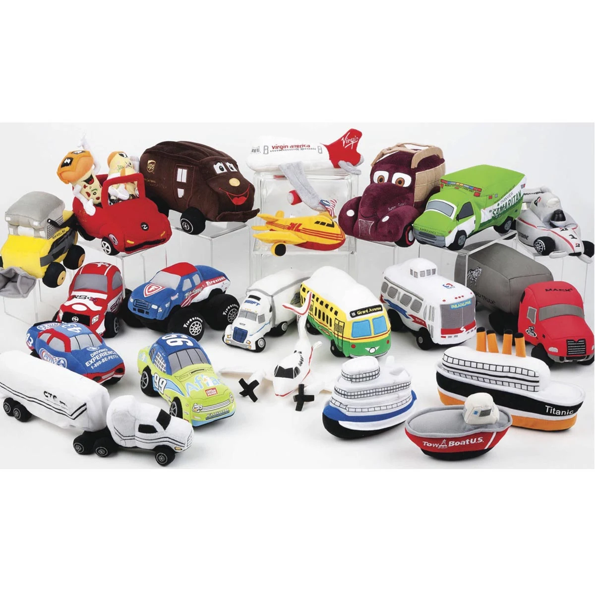 Stuffed Toy Buses 1