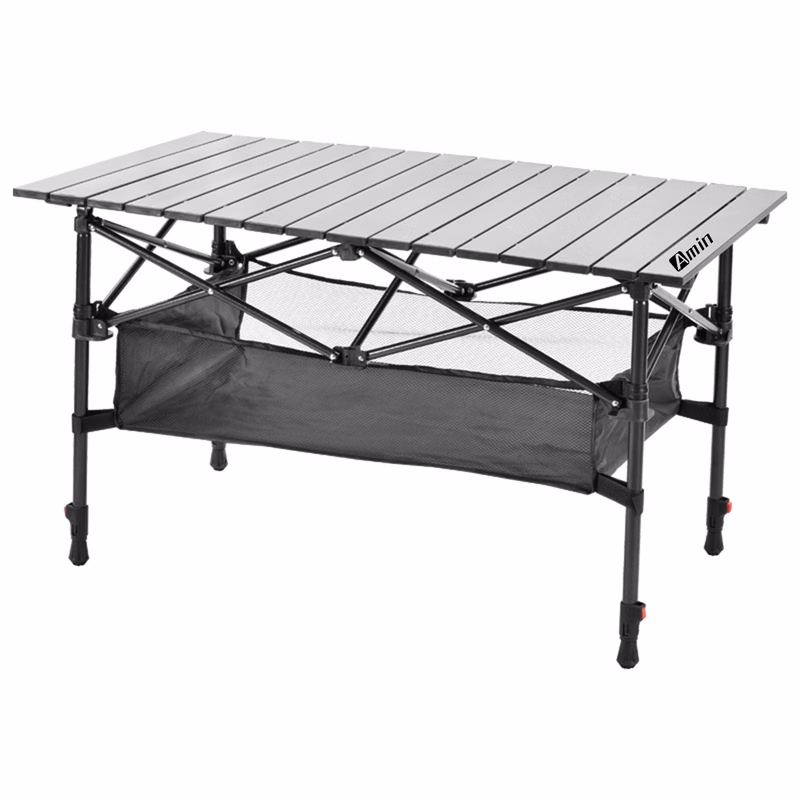 Adjustable Height Camping Table